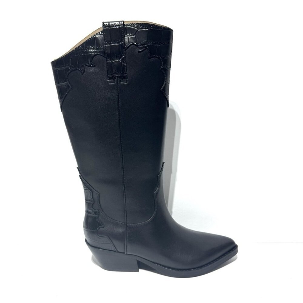 Marc Fisher Womens Hilaria Boots Black Size 5 M